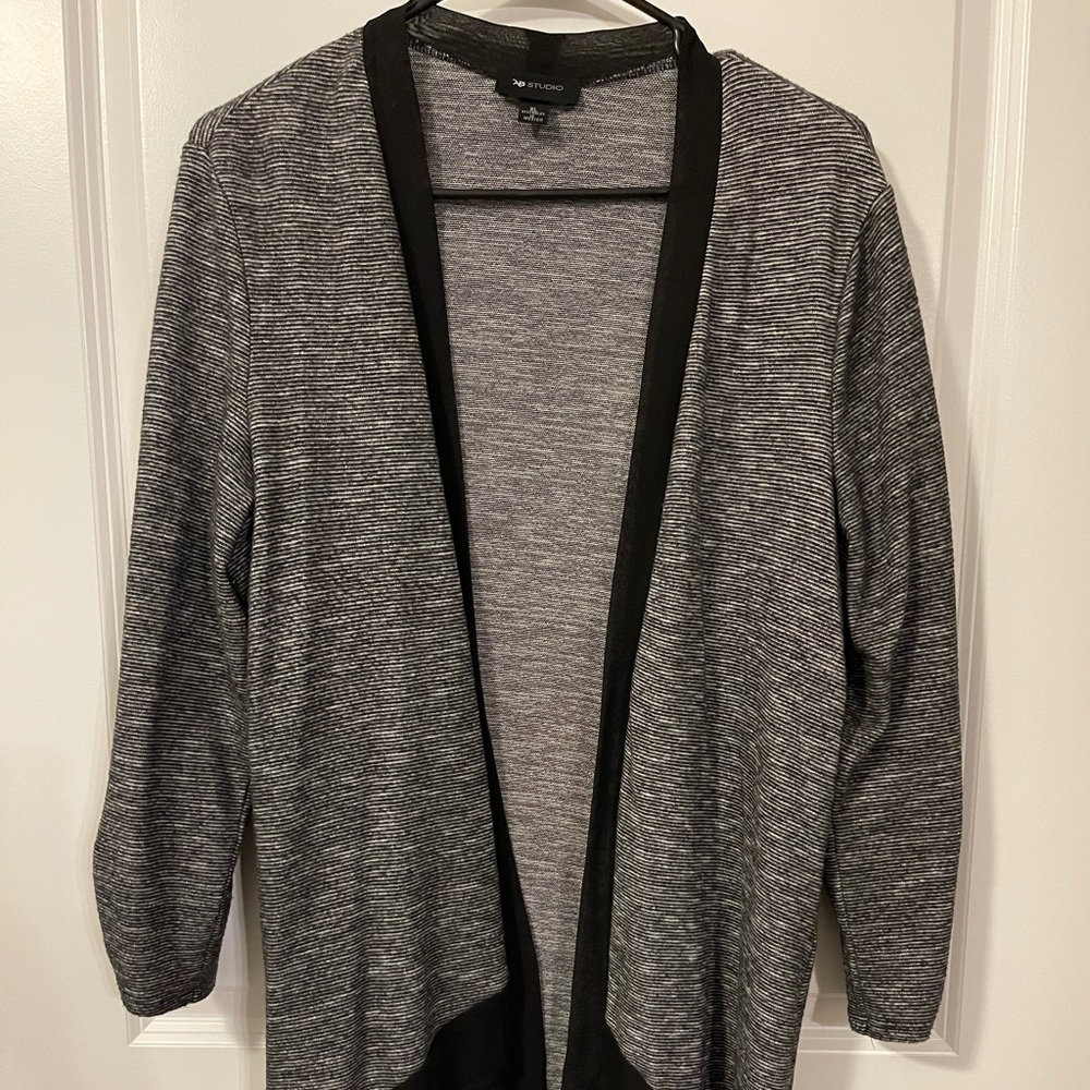 AB Studios striped cardigan
